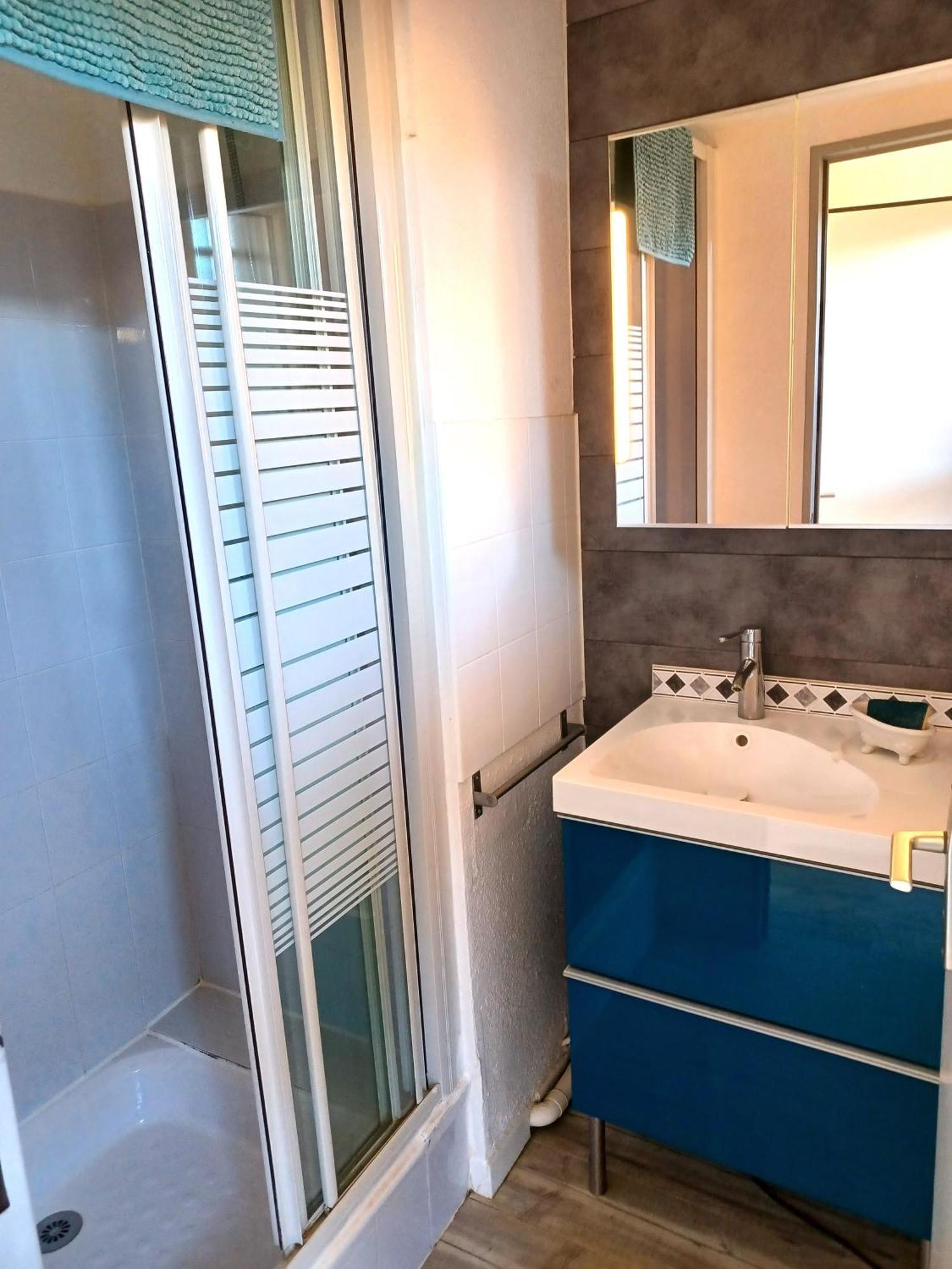 Plain-Pied Jardin 6 Personnes Clim Vue Mer Parking Wifi Terrasse Piscine Dans La Residence Saint-Pierre-la-Mer  Exterior foto